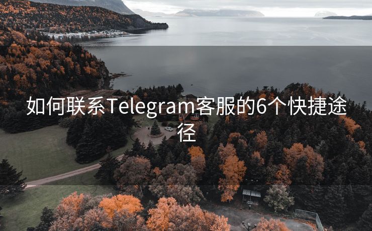 如何联系Telegram客服的6个快捷途径