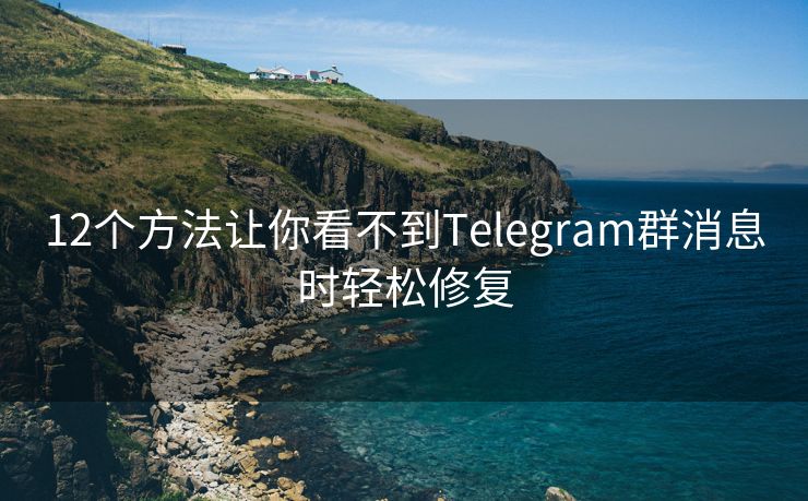 12个方法让你看不到Telegram群消息时轻松修复